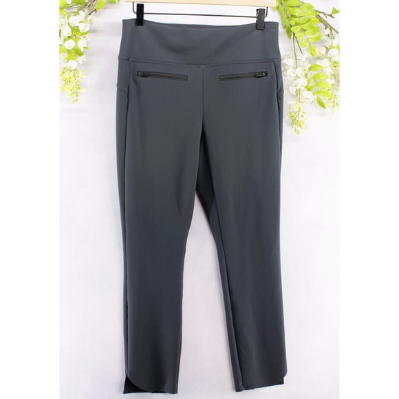 Athleta Gray Ankle Pants - Picture 1 of 8